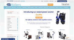Desktop Screenshot of justwalkers.com